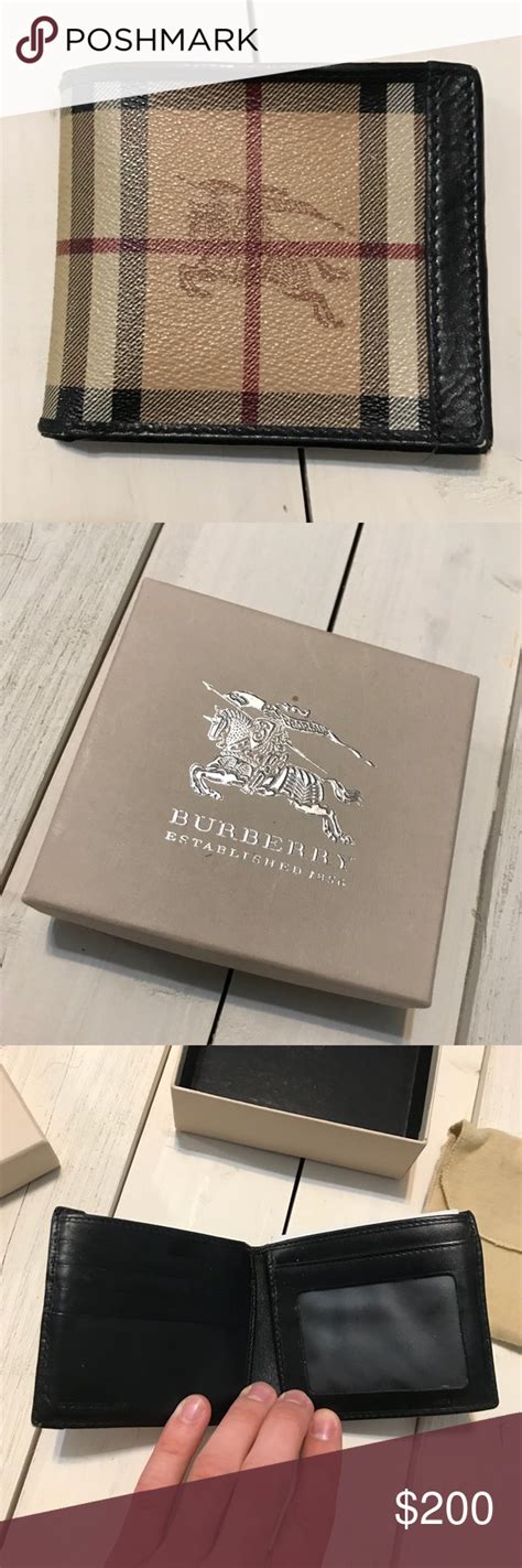 burberry men card wallet|burberry wallet men price.